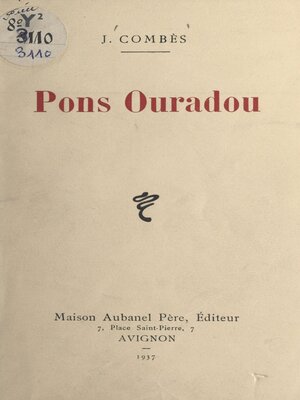 cover image of Pons Ouradou